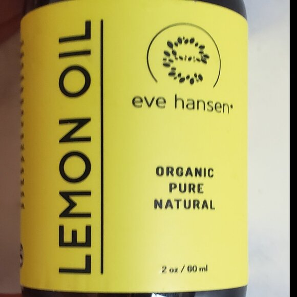 EVE HANSON Organic Lemon Essential Oil NEW SEALED - Picture 1 of 5